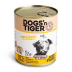 Dogs’n Tiger Adult Premium Hundefutter, Nassfutter, Getreidefrei, Mahlzeit, Huhn & Karotte