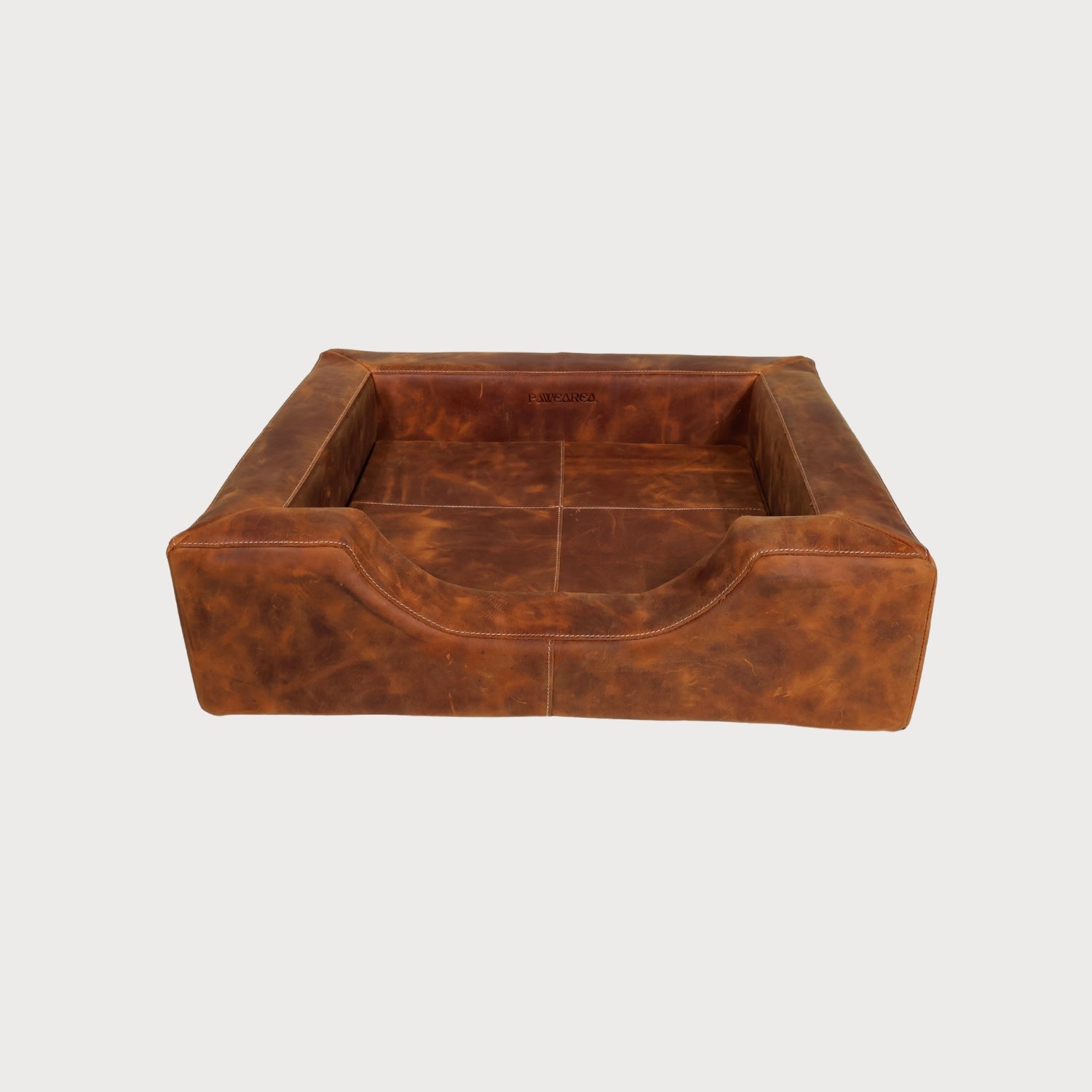 Lederhundebett